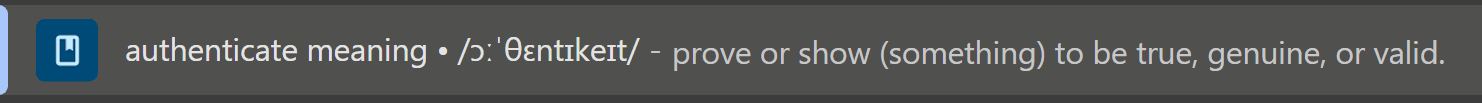 auth-meaning